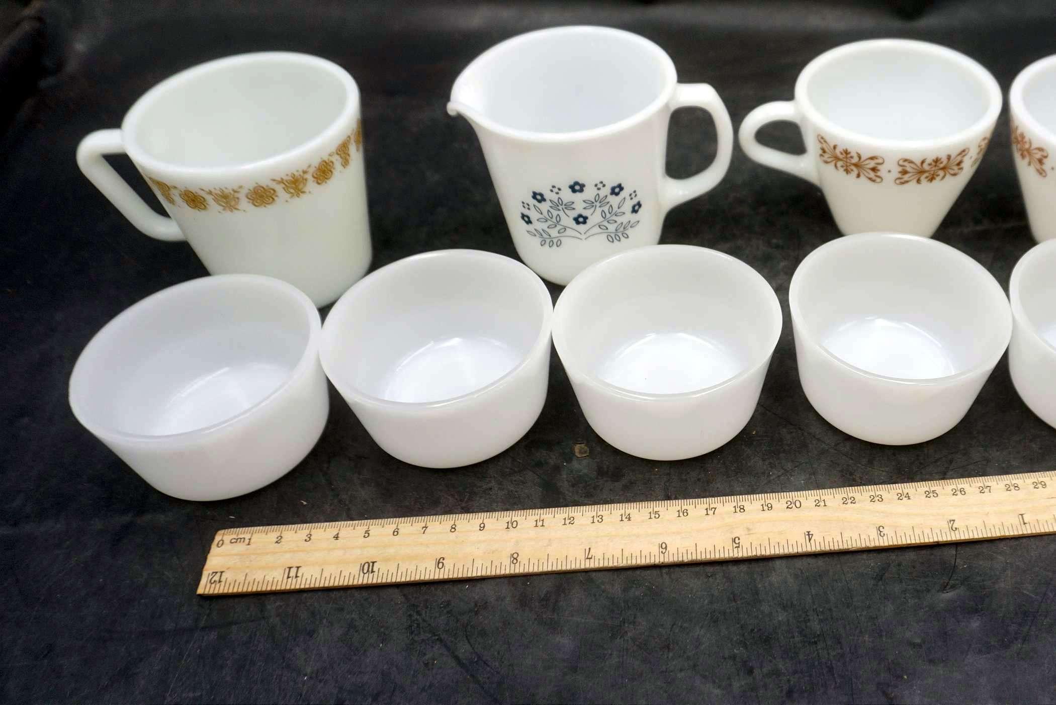 Mugs & Bowls - Glasbake, Corning &  Pyrex