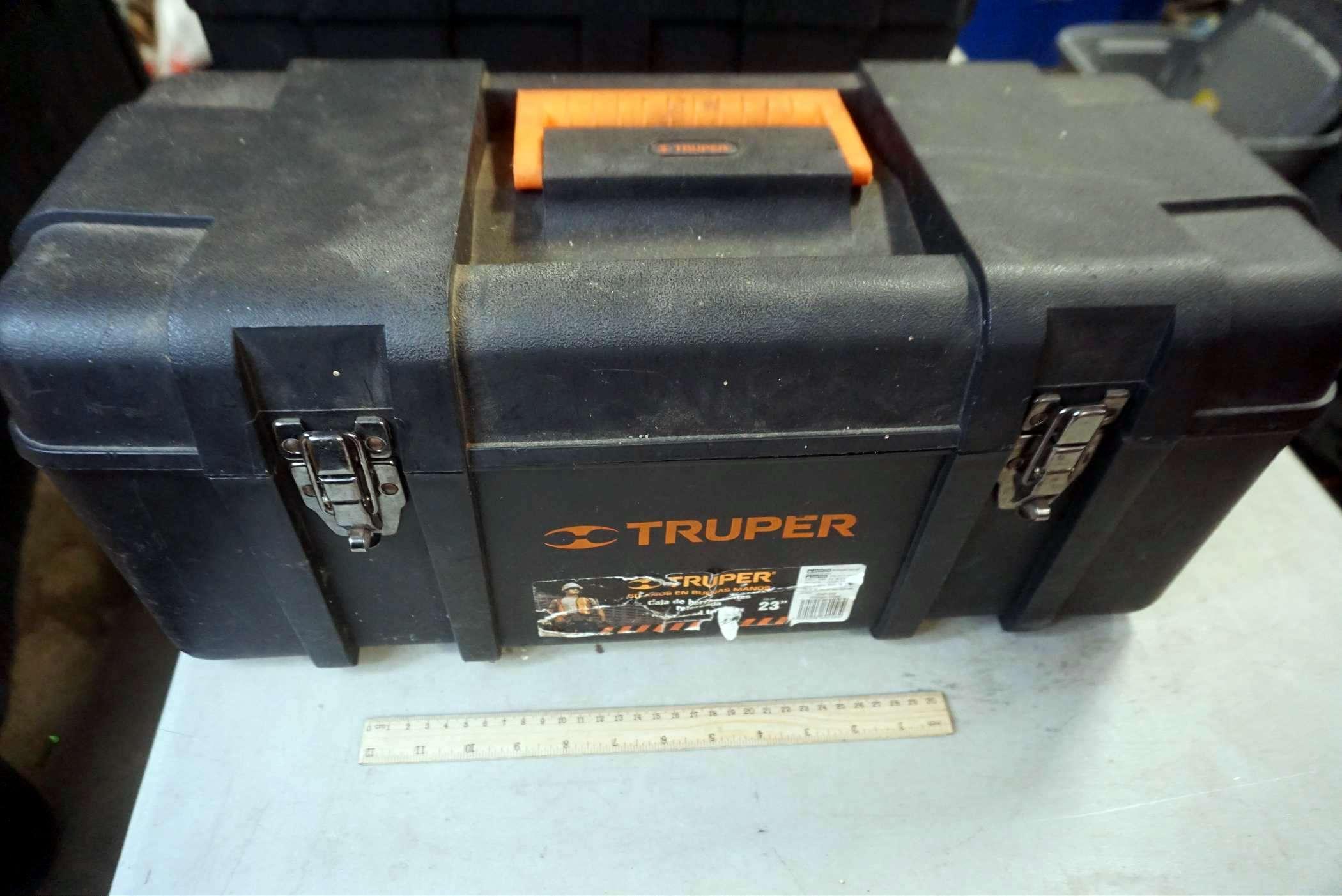 Truper Toolbox W/ Hammers, Screwdrivers & Tools