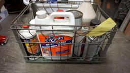 2 Baskets - Chemicals & Cleaning Supplies