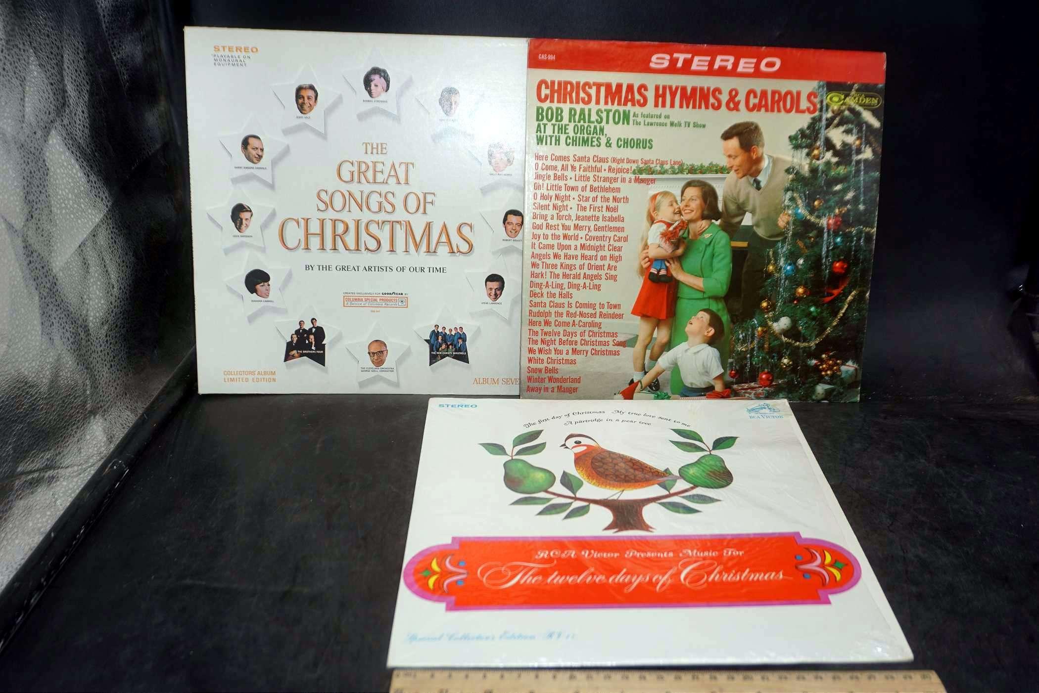 3 Christmas Records (Also, Fun Decor)