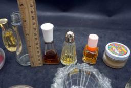 Avon Decanters, Bottles, Candle Holder, Perfumes