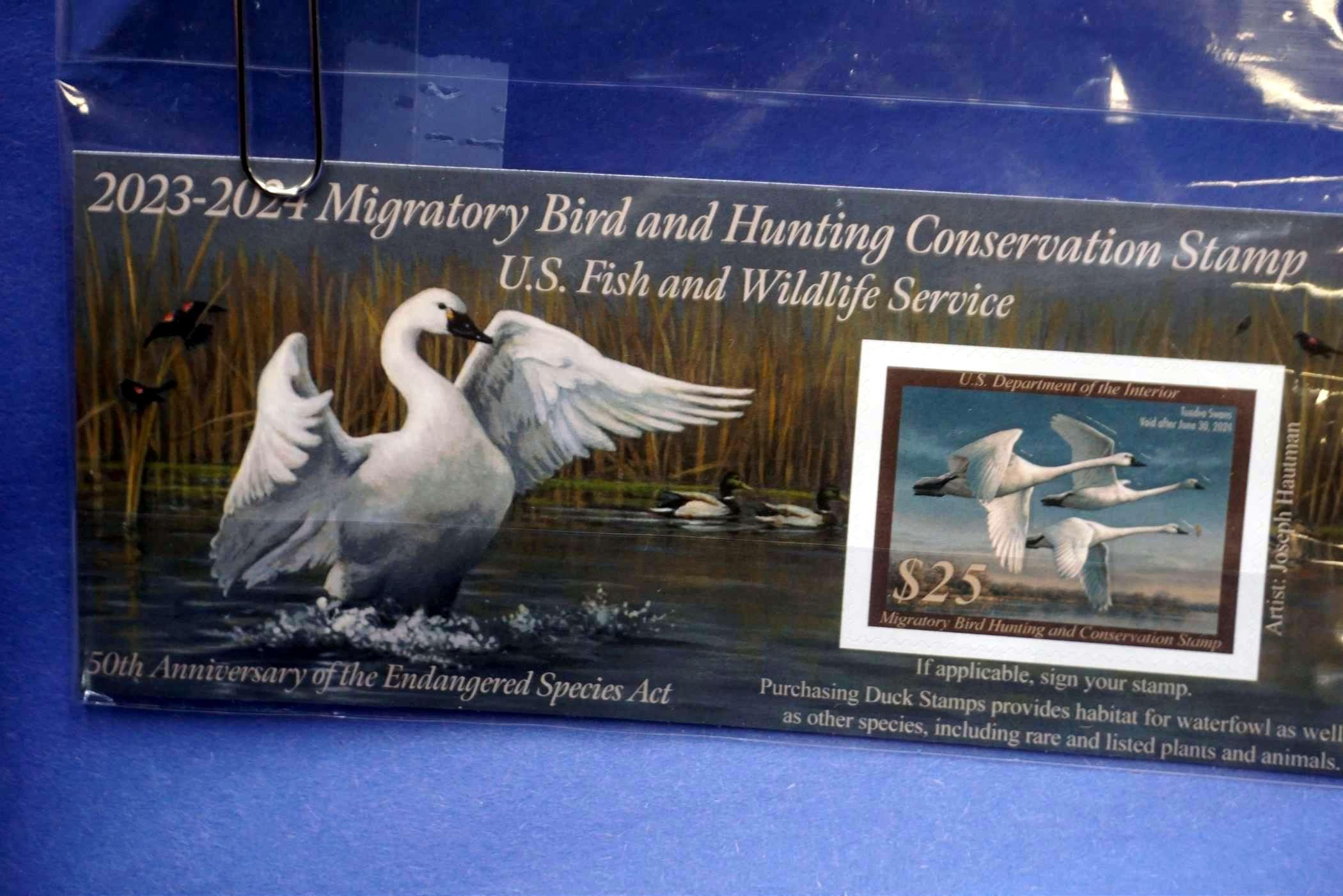 2023-2024 Migratory Bird And Hunting Conservation Stamp U.S. Fish And Wildlife Service