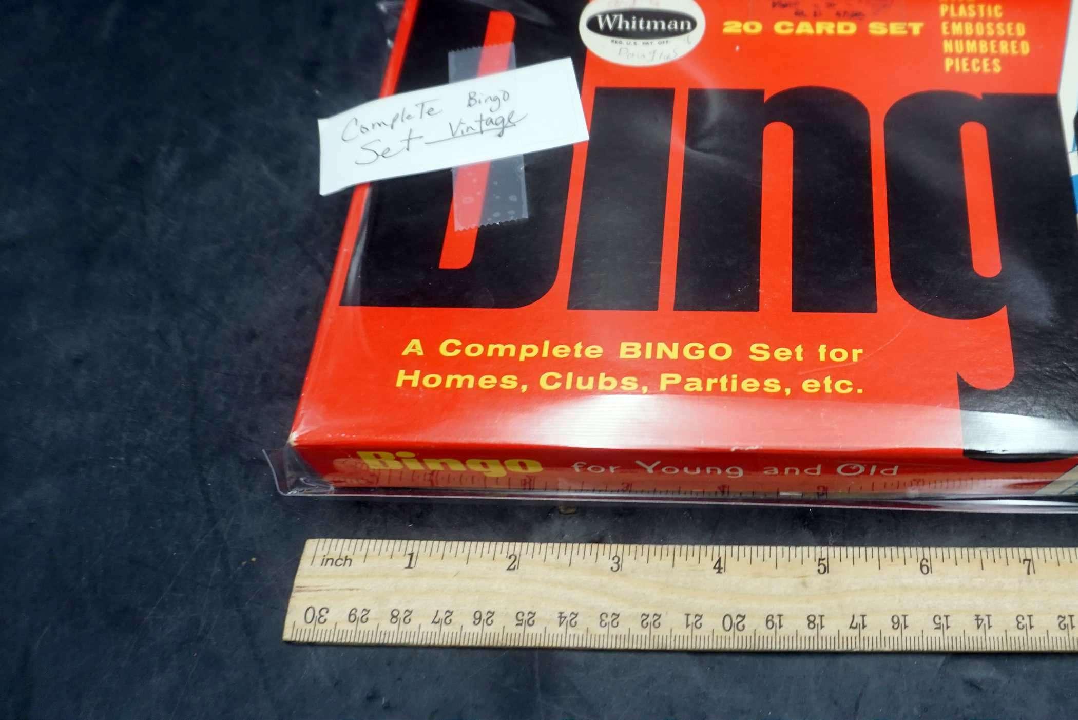 Vintage Complete Bingo Set