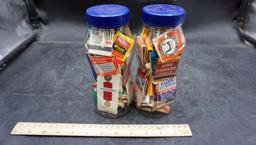 2 - Containers W/ Matchbooks