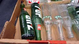 Glass Bottles - 7Up, Crush, Pepsi-Cola, Coke & Squirt