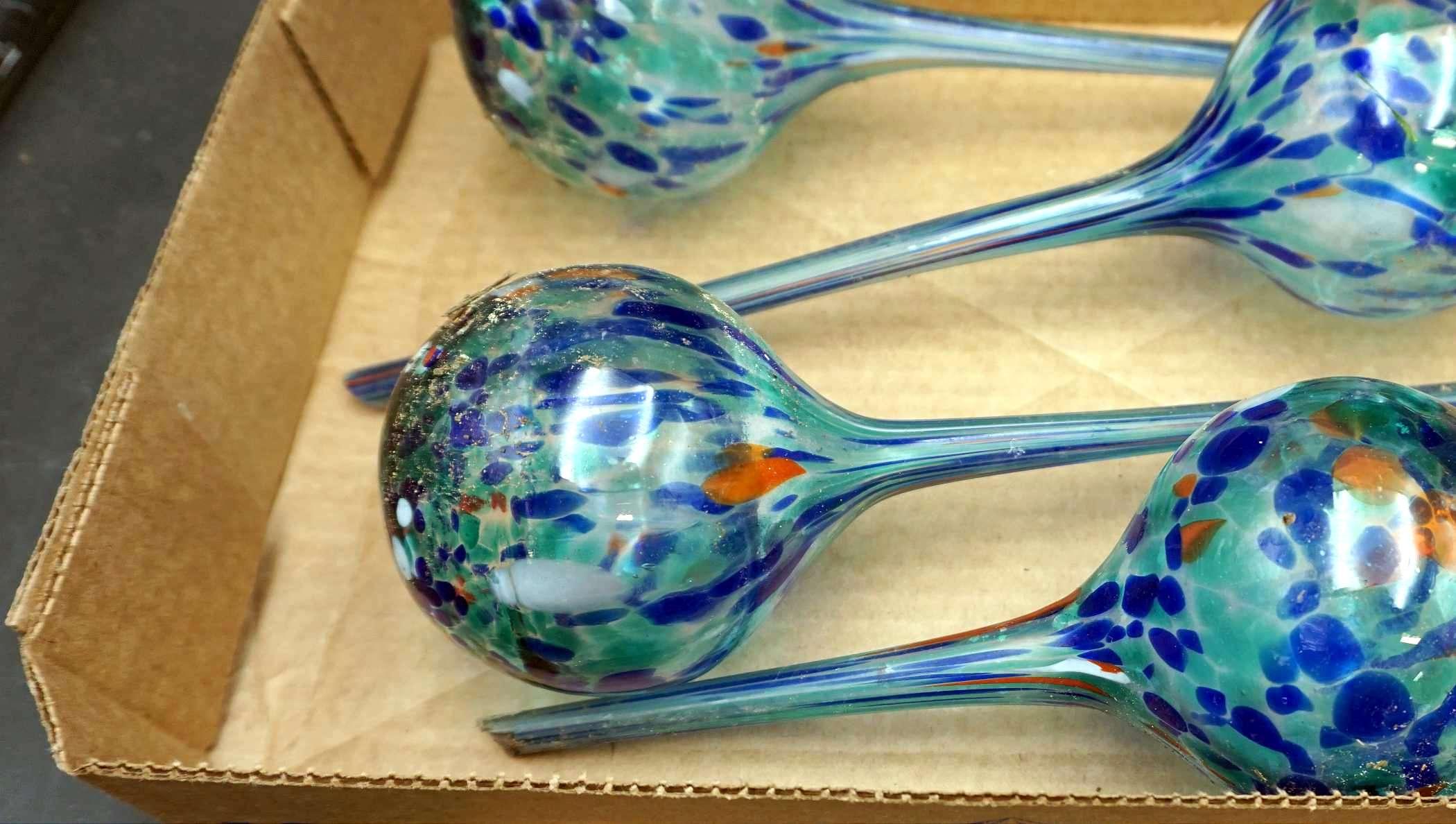 4 - Self Watering Glass Globes