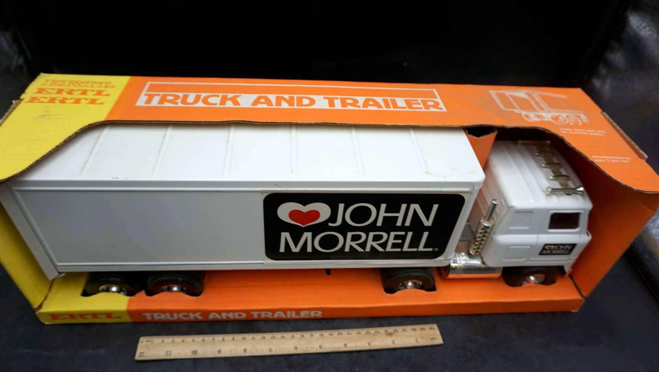 Ertl John Morrell Truck & Trailer