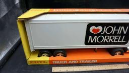 Ertl John Morrell Truck & Trailer