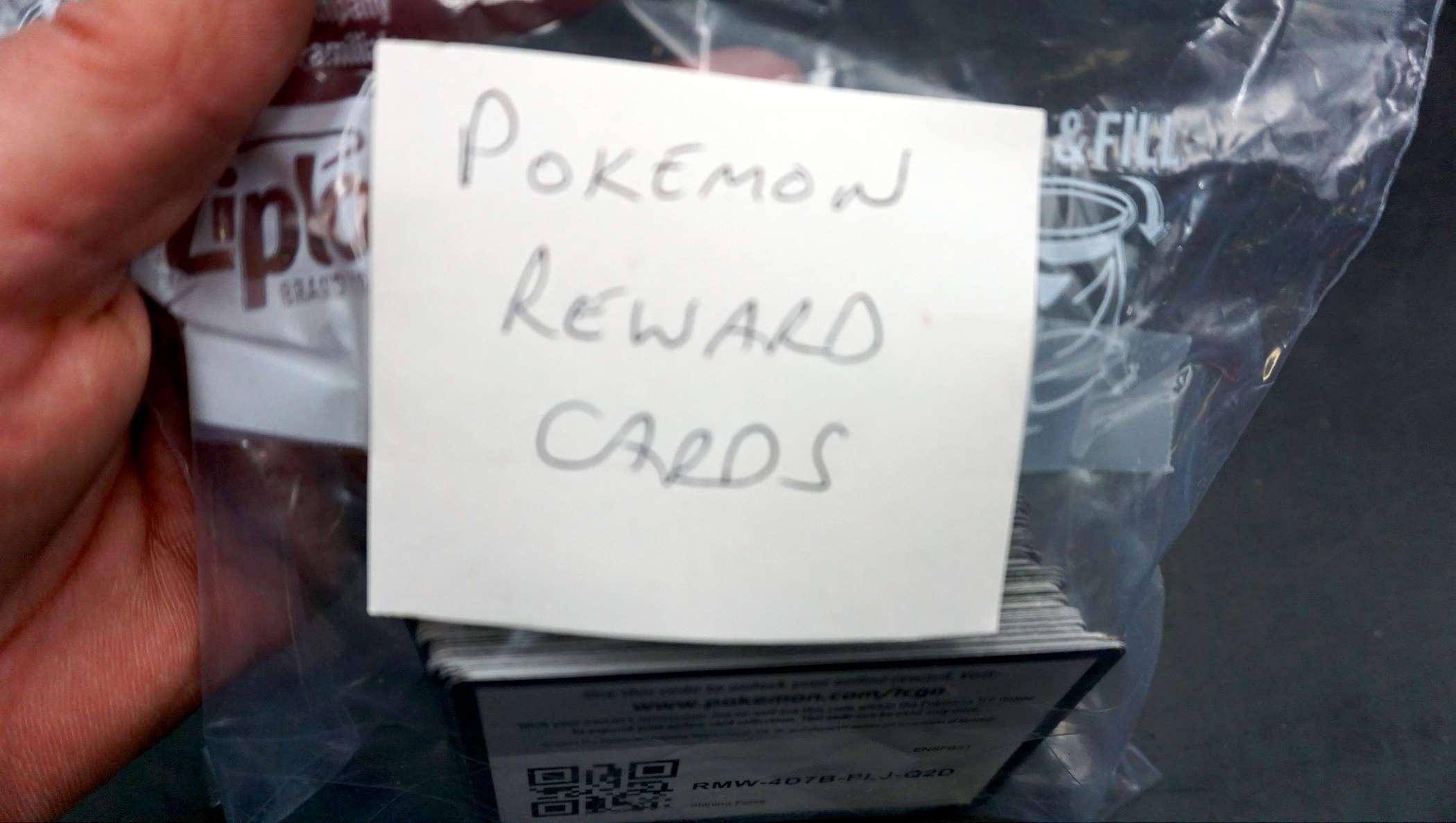 Pokemon Reward Cards
