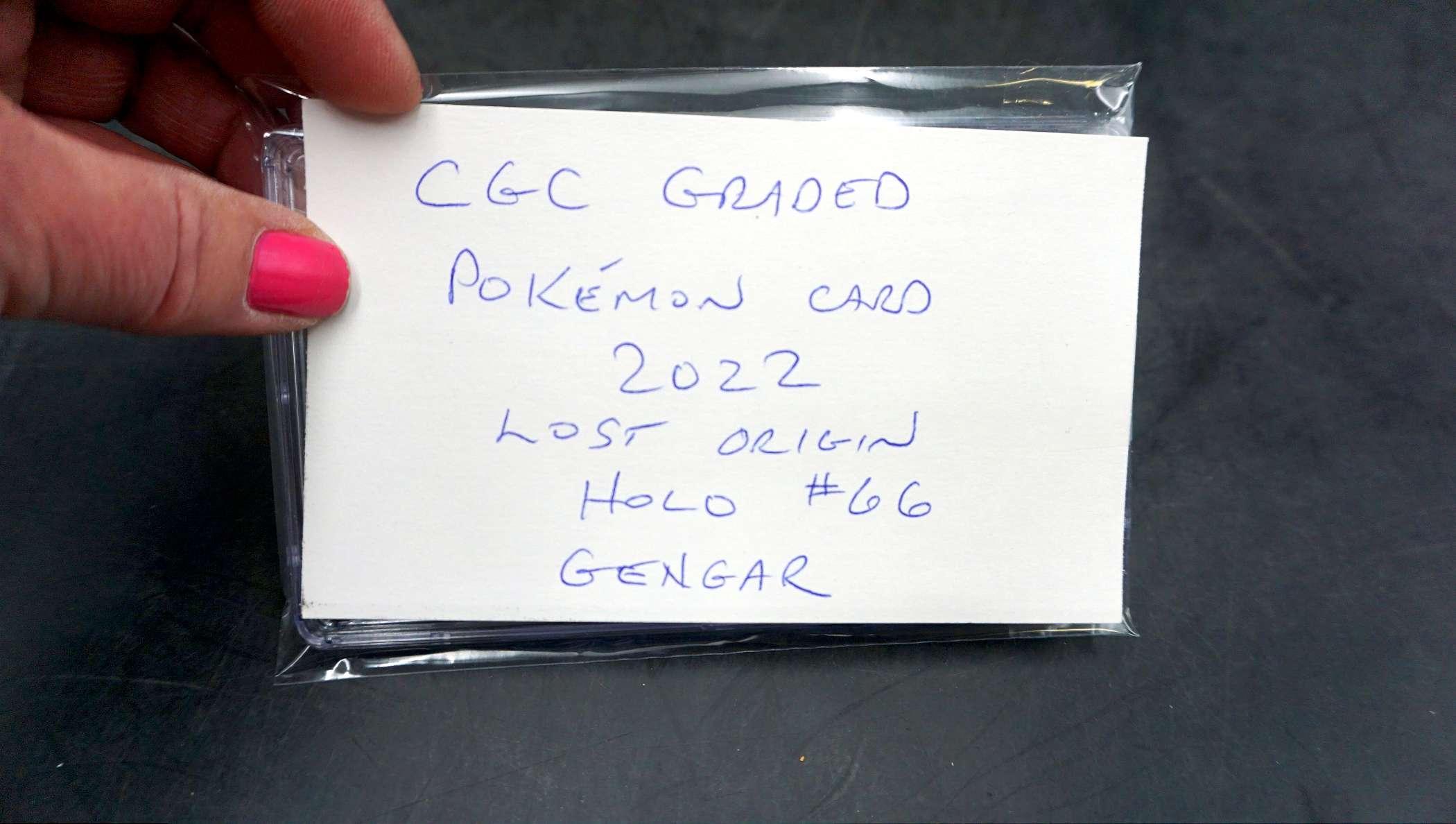 Cgc Graded Pokemon Card 2022 Lost Origin Holo #66 Gengar
