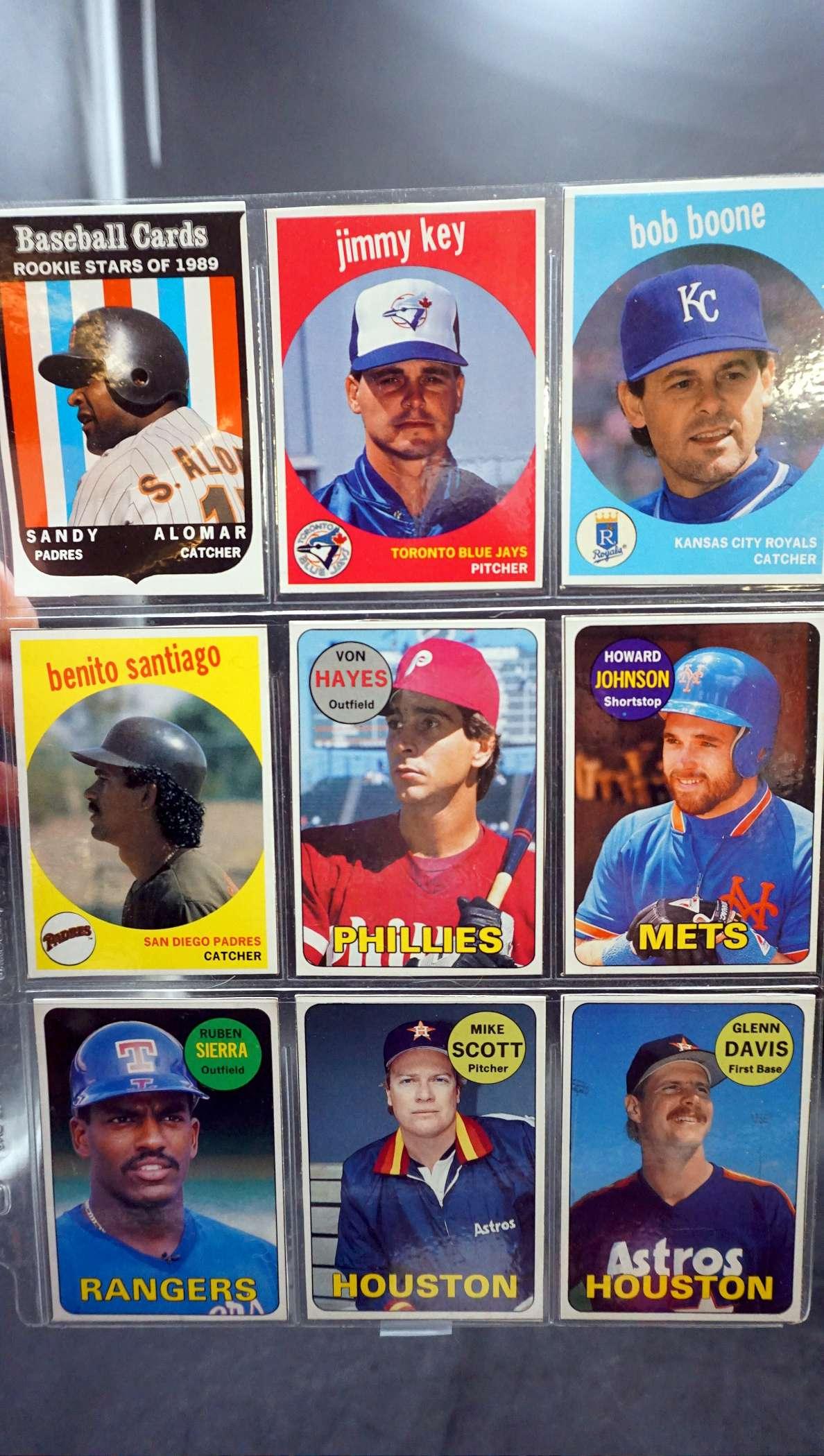 18 - 1989 & 1990 Baseball Magazine Cards