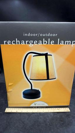 Indoor/Outdoor Rechargeable Lamp