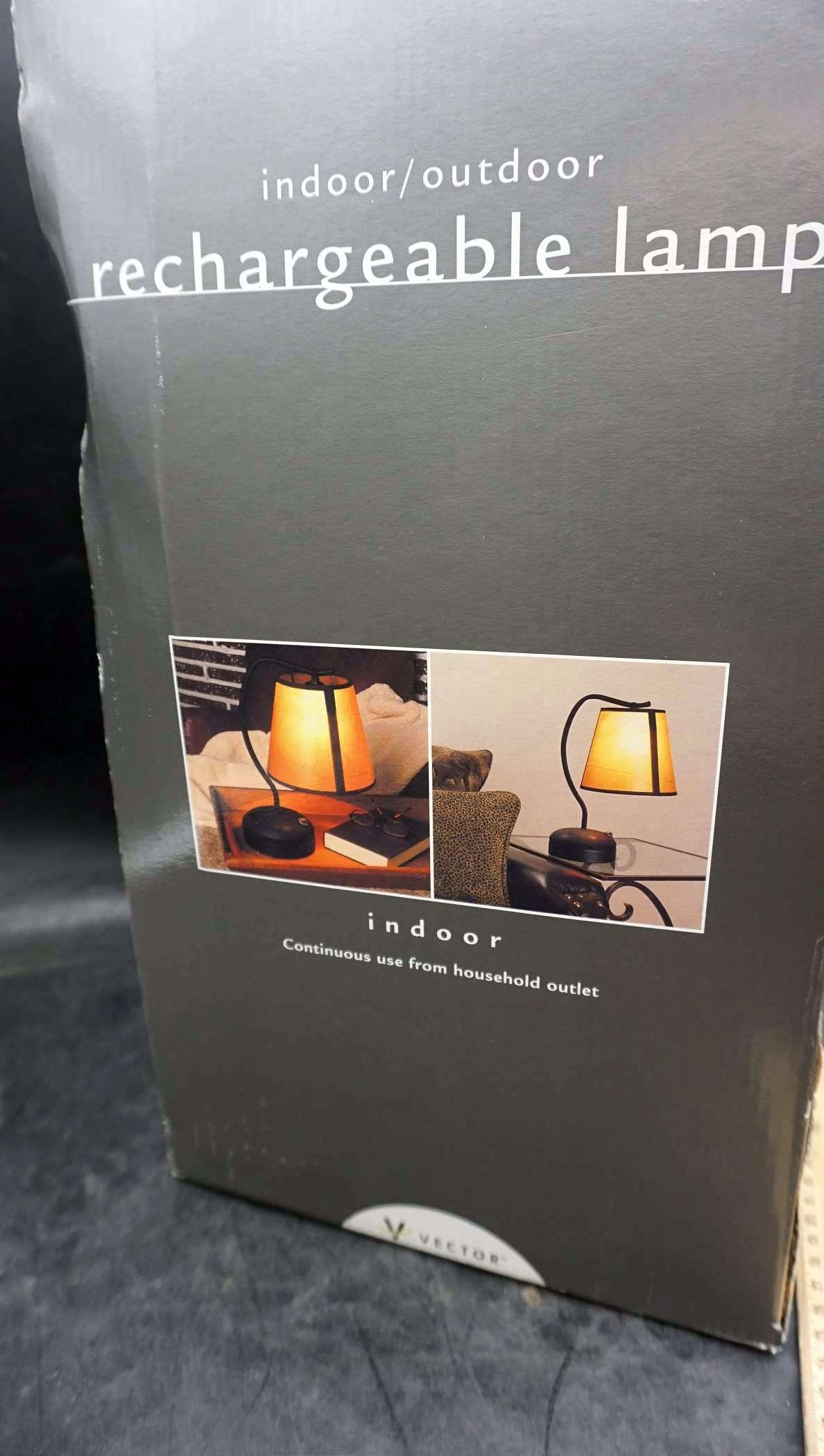 Indoor/Outdoor Rechargeable Lamp