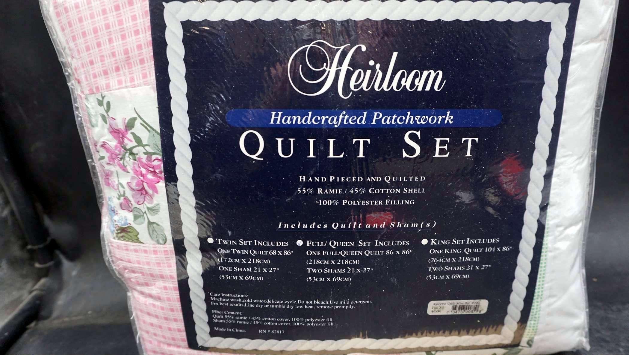 Heirloom Quilt Set (Full/Queen)