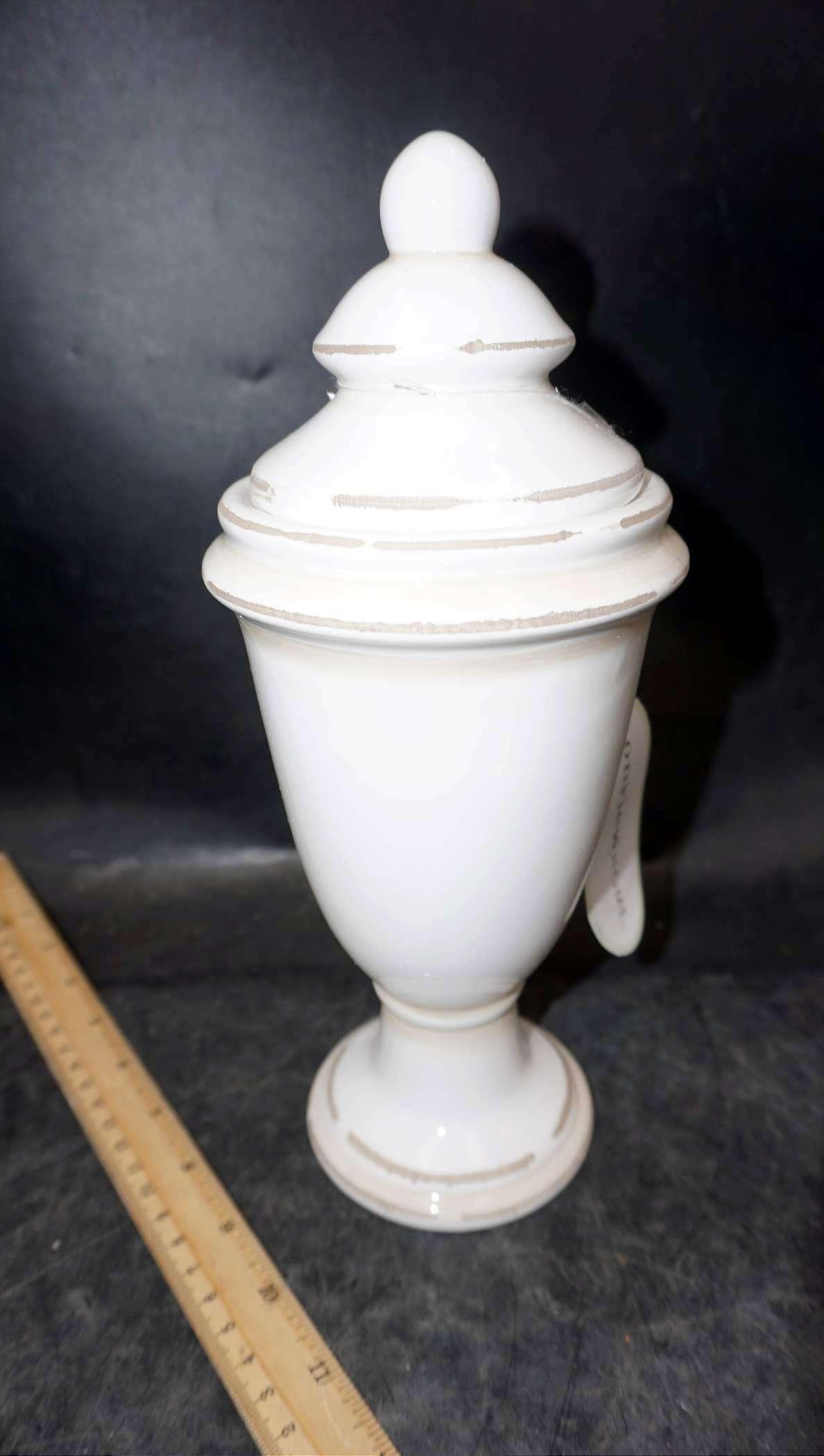 Decorative Urn & Wall Mirror Candle Holder