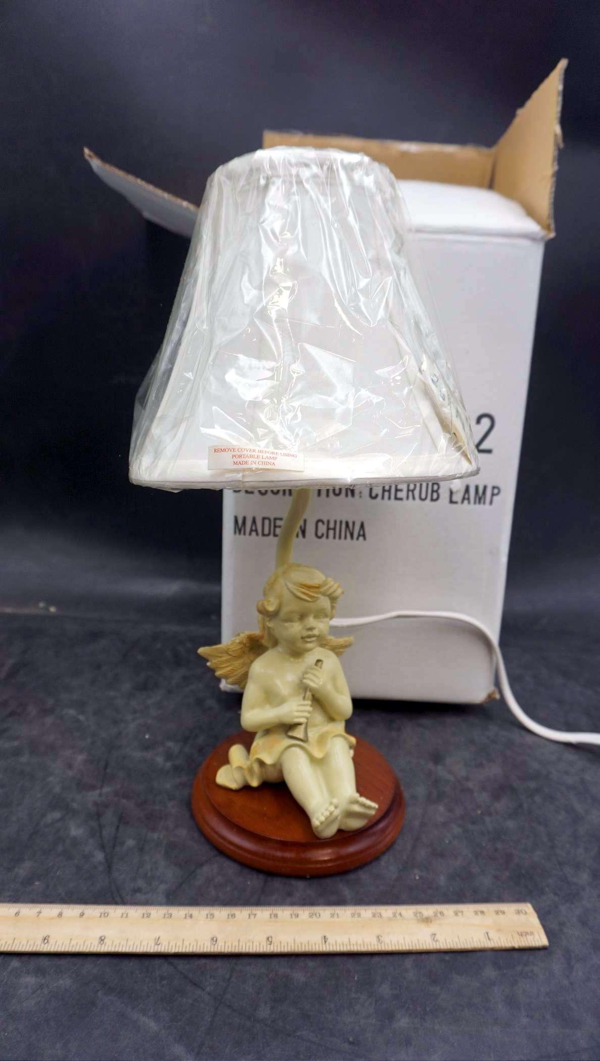 Cherub Lamp