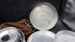 Aluminum Pots, Pans & Plates