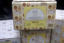 5 - Enesco Precious Moments Figurines W/ Boxes