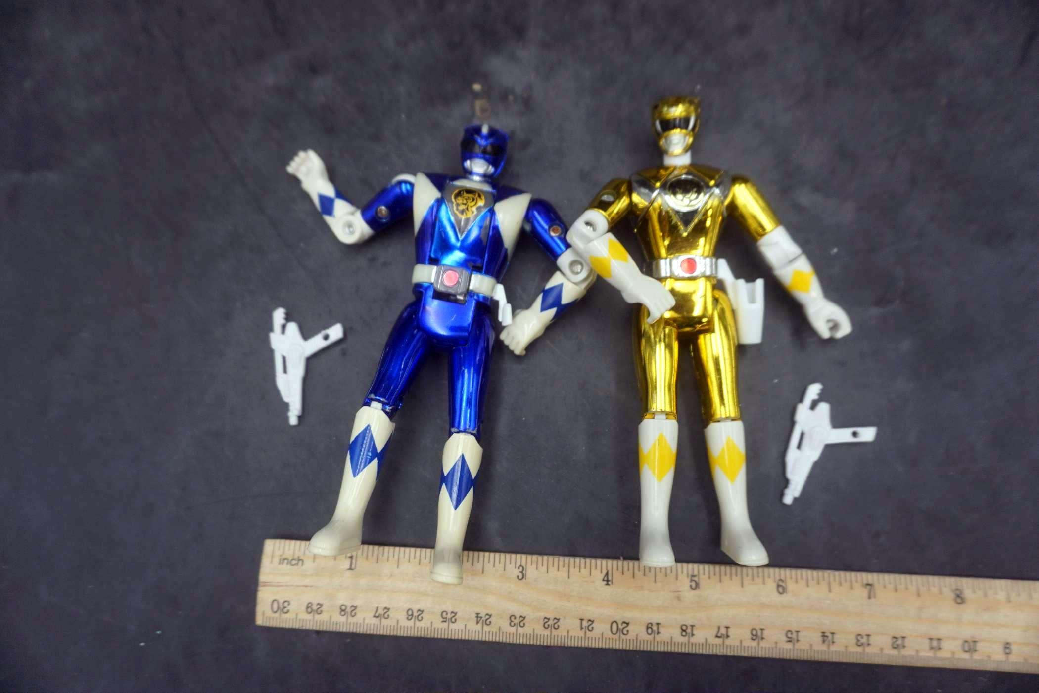 2 - Power Ranger Figurines