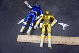2 - Power Ranger Figurines