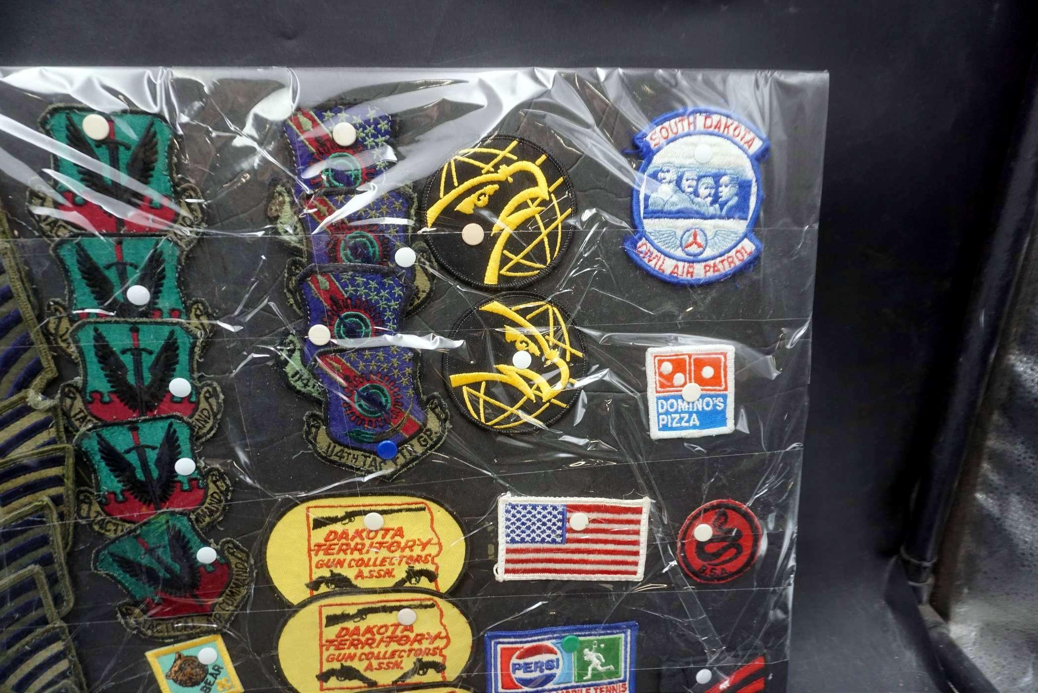 Assorted Patches - Dominos, S.D. Civil Air Patrol & More