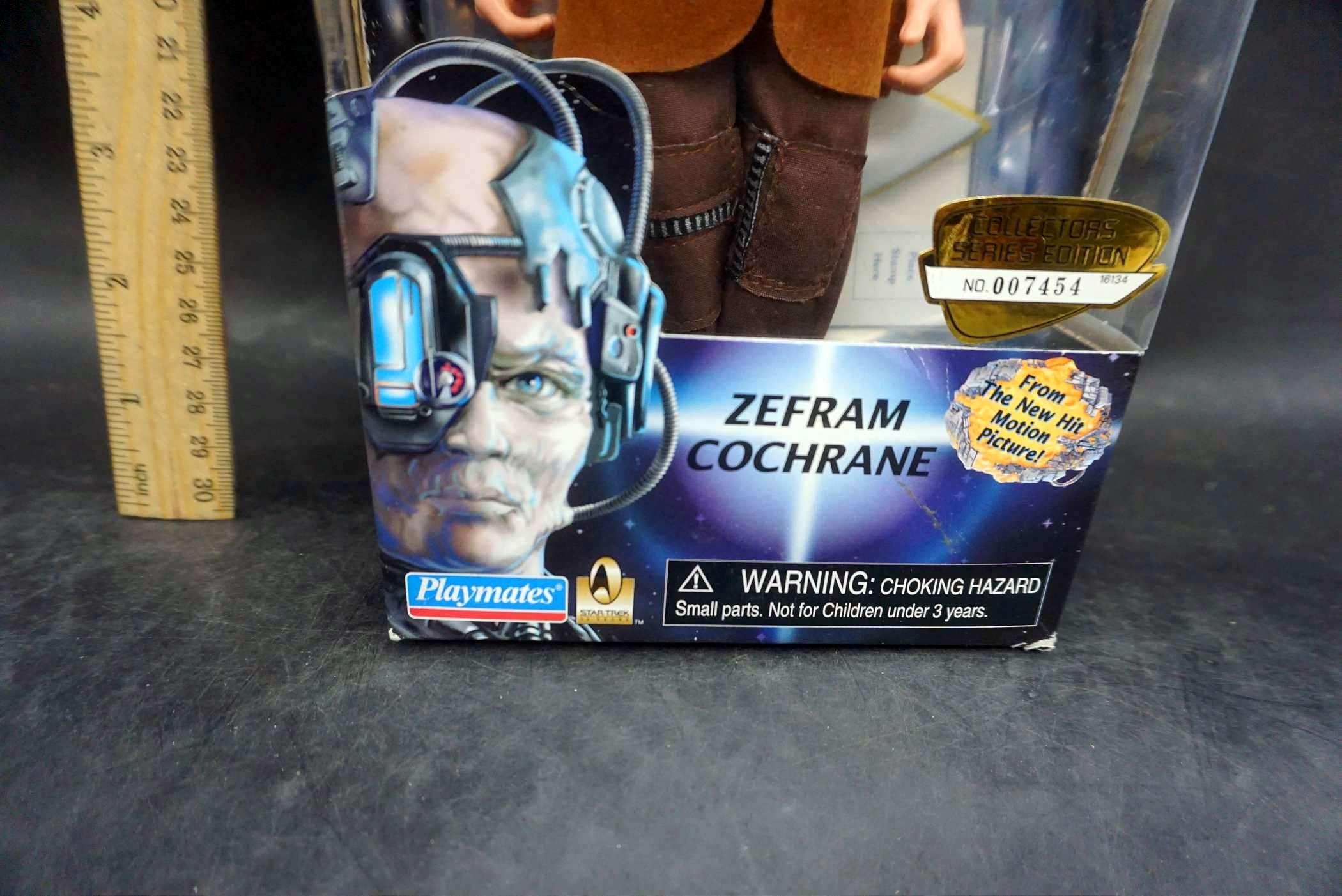 Star Trek First Contact Zefram Cochrane Doll