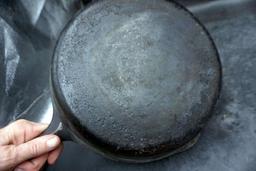 Cast Iron Skillet & Chantal Teapot