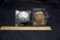 2 Baseballs - Signed & Opening Day April 18 -1923