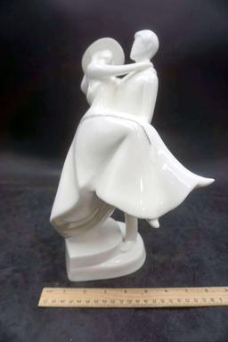 Royal Doulton White Bone China Over The Threshold Dancers