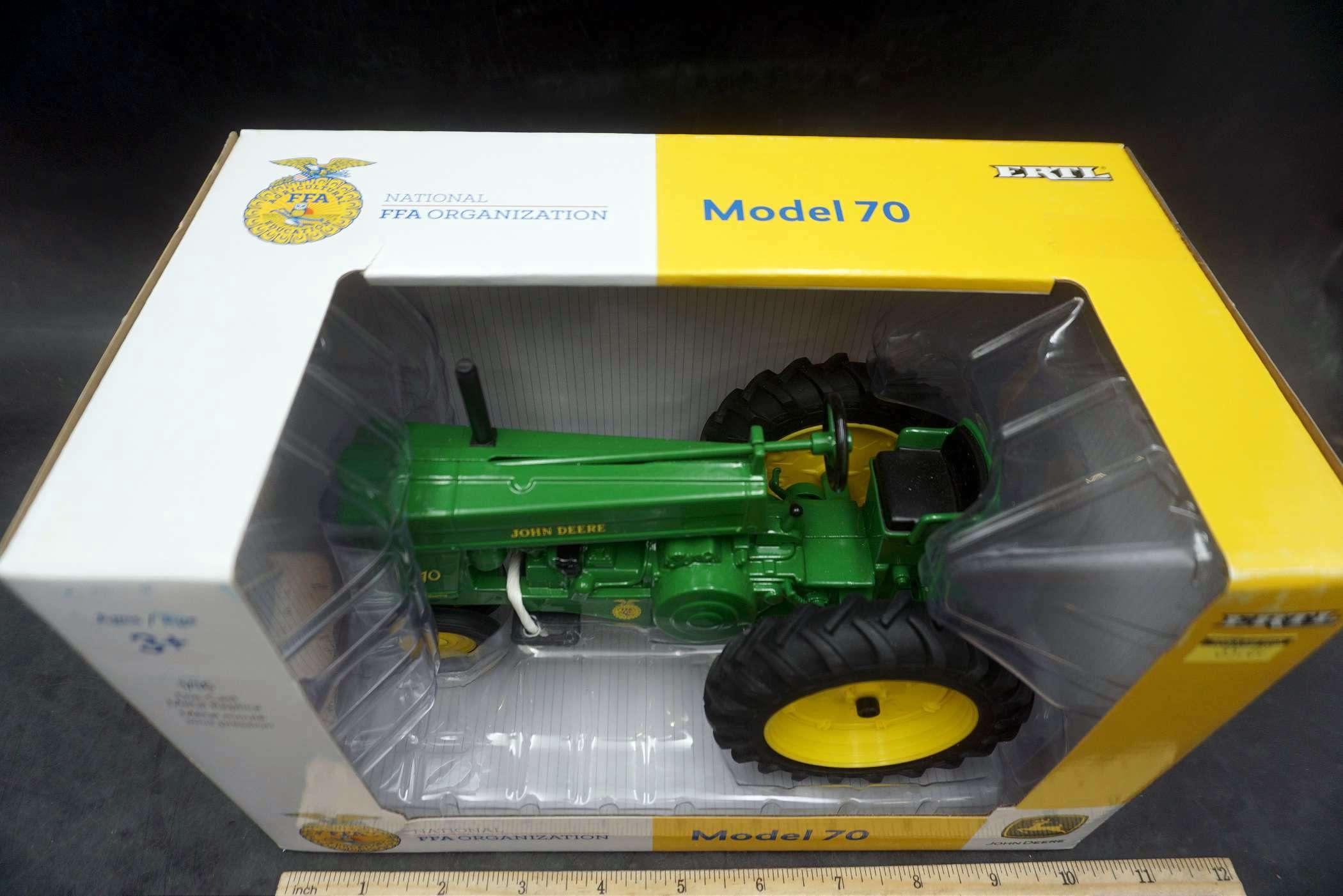 Ertl John Deere Model 70 National F.F.A. Organization Tractor