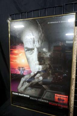 Clint Eastwood - White Hunter Black Heart Framed Movie Poster