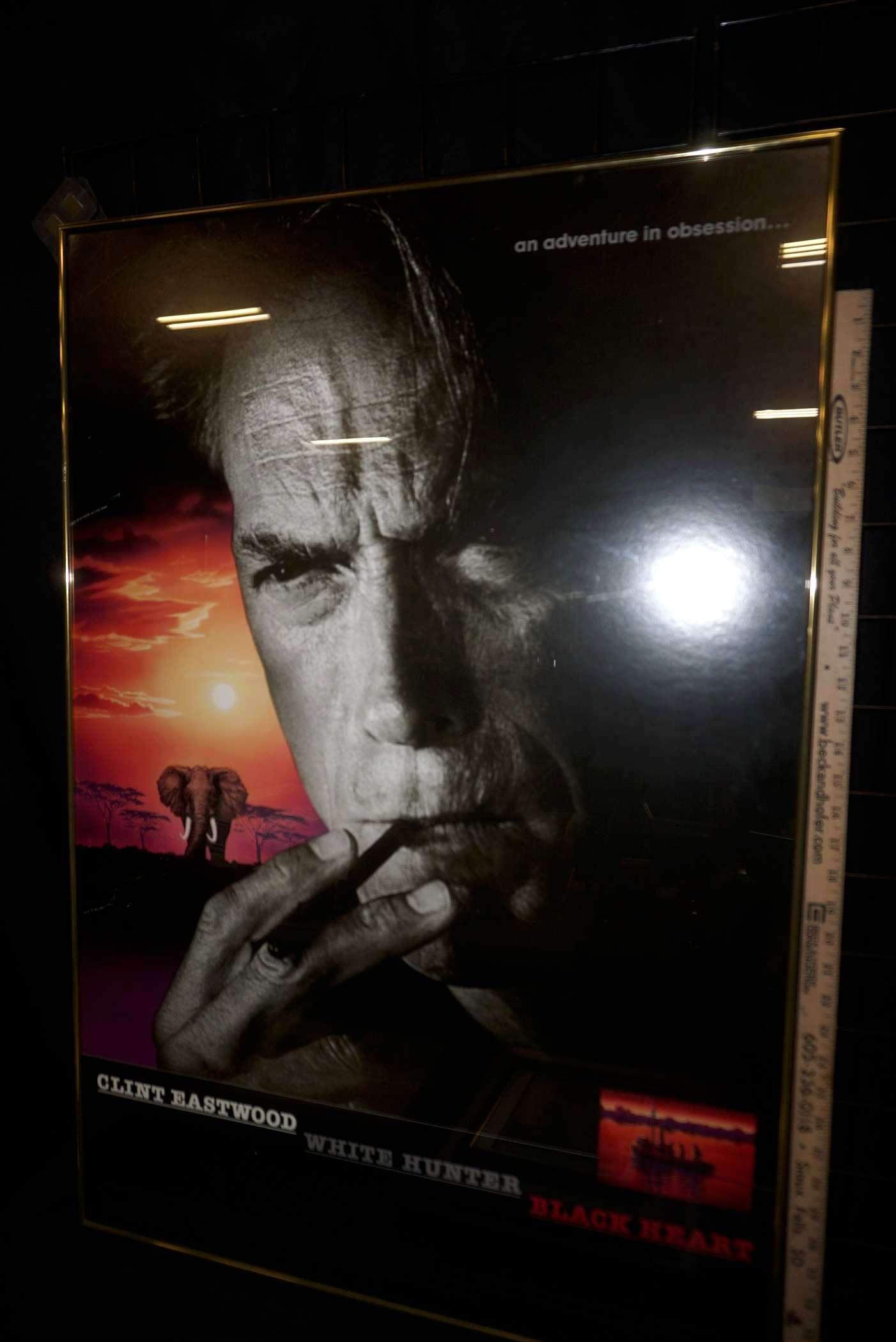 Clint Eastwood - White Hunter Black Heart Framed Movie Poster