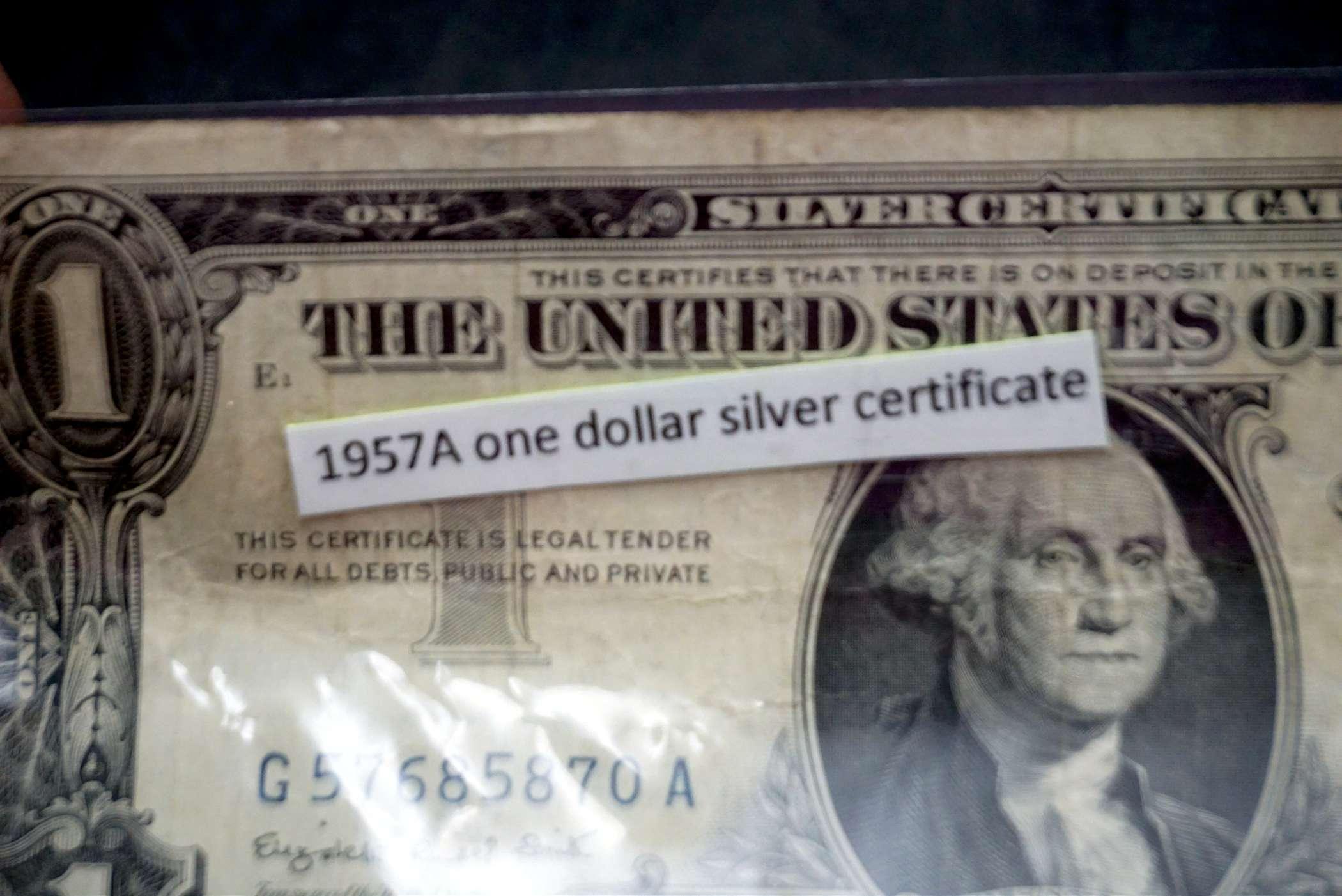 1957A $1 Silver Certificate