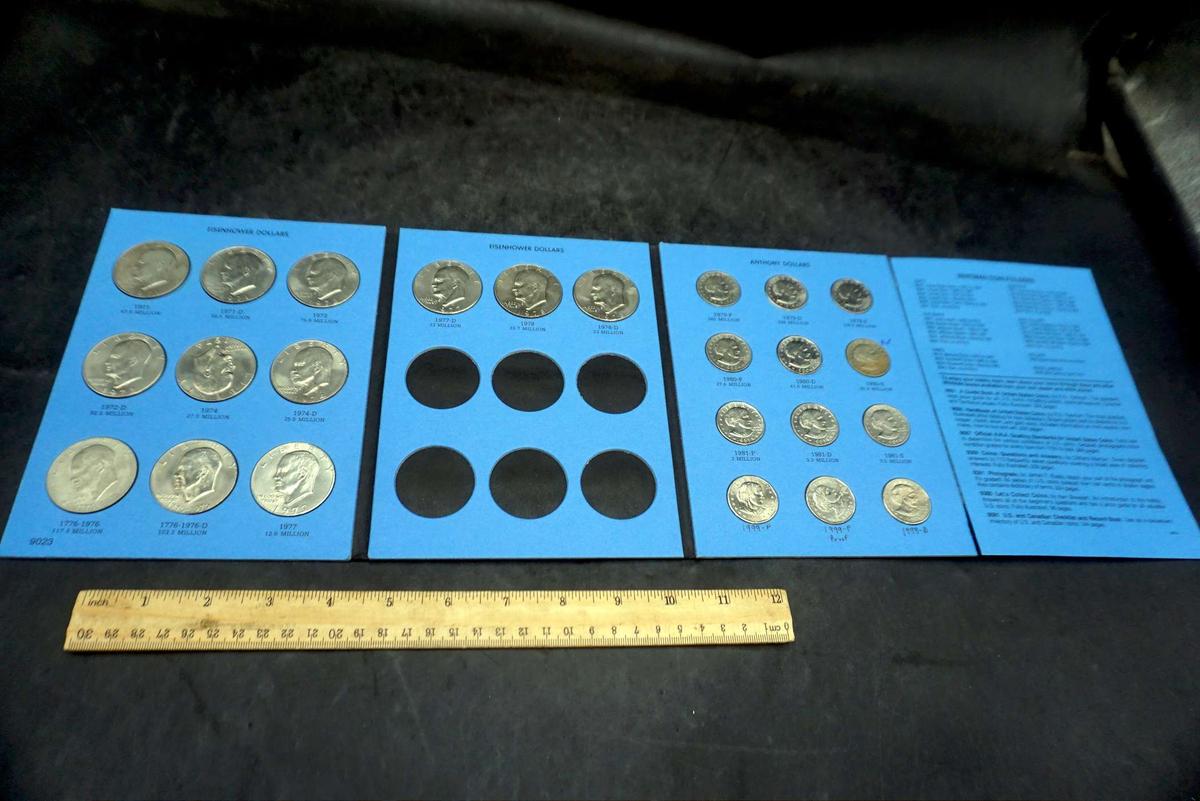 Eisenhower-Anthony Dollars Collection 1971-1981