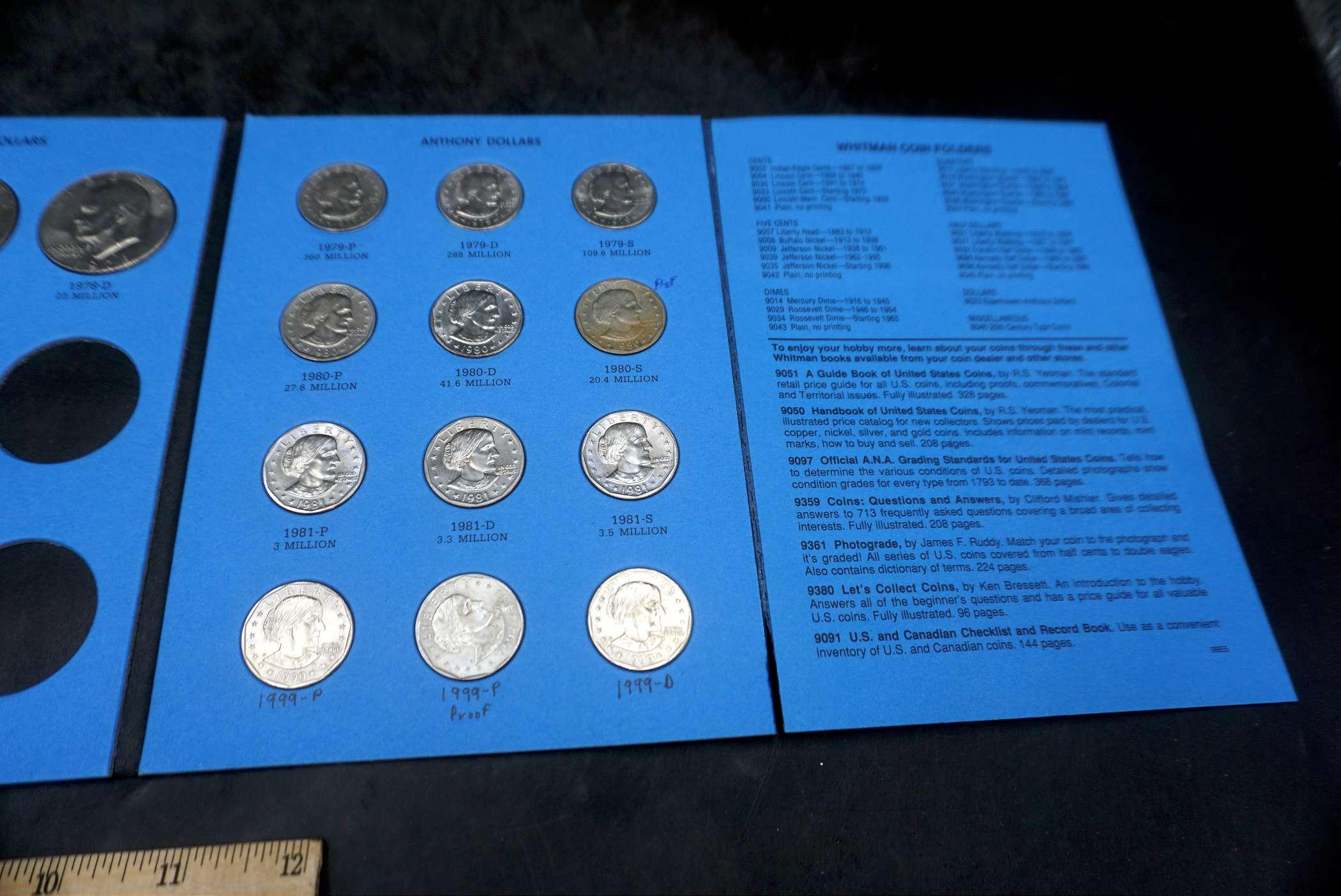 Eisenhower-Anthony Dollars Collection 1971-1981