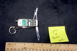 Cell Phone Lighter & Pocket Knife