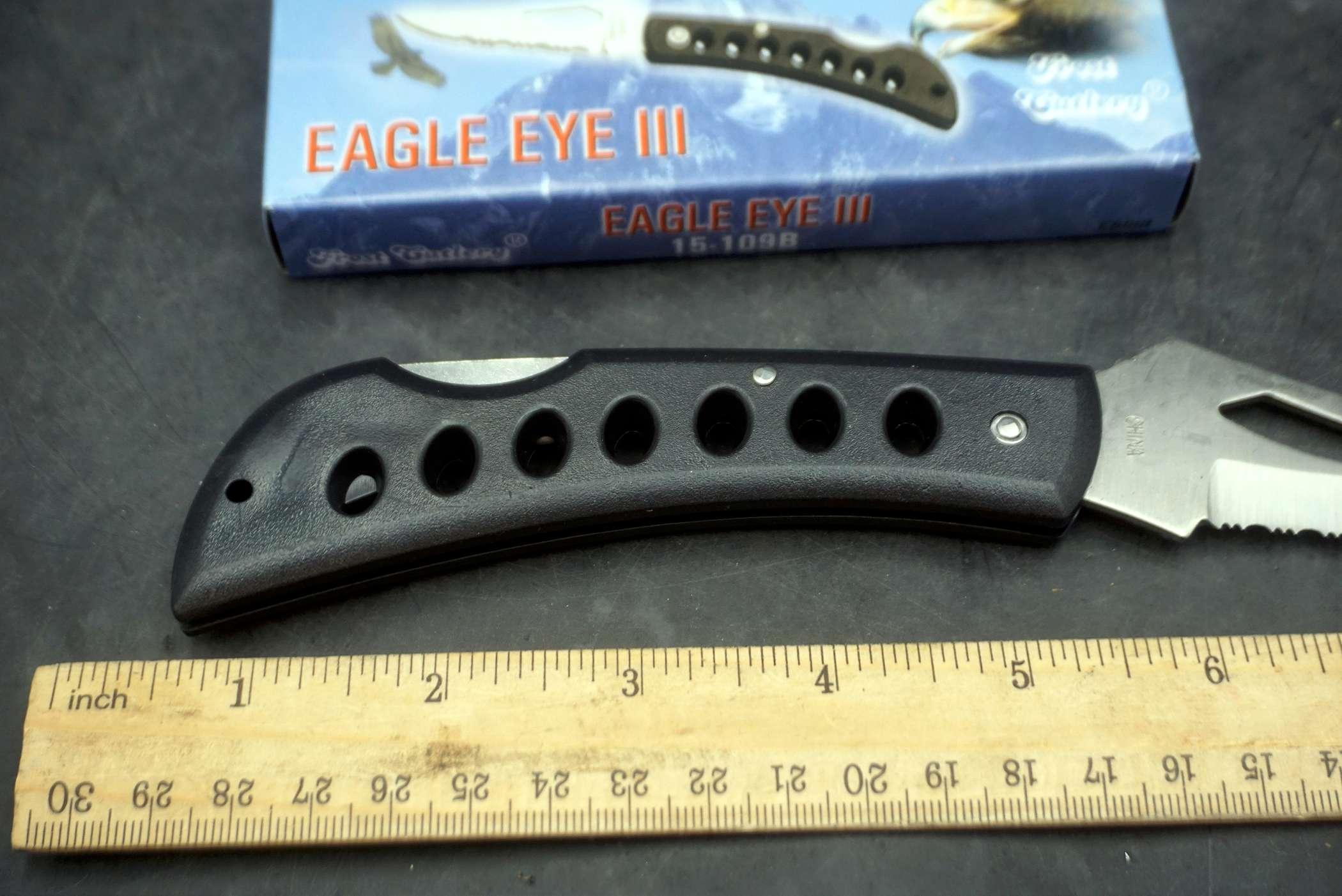 Frost Cutlery Eagle Eye 3 Folding Knife