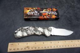 Buck Shot Tactical Pocket Knife