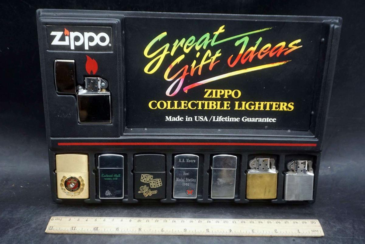 Zippo Collectible Lighters Set