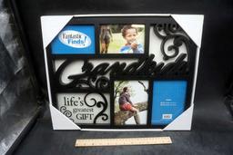 4 Picture Grandkids Picture Frame