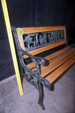 African Animal Bench