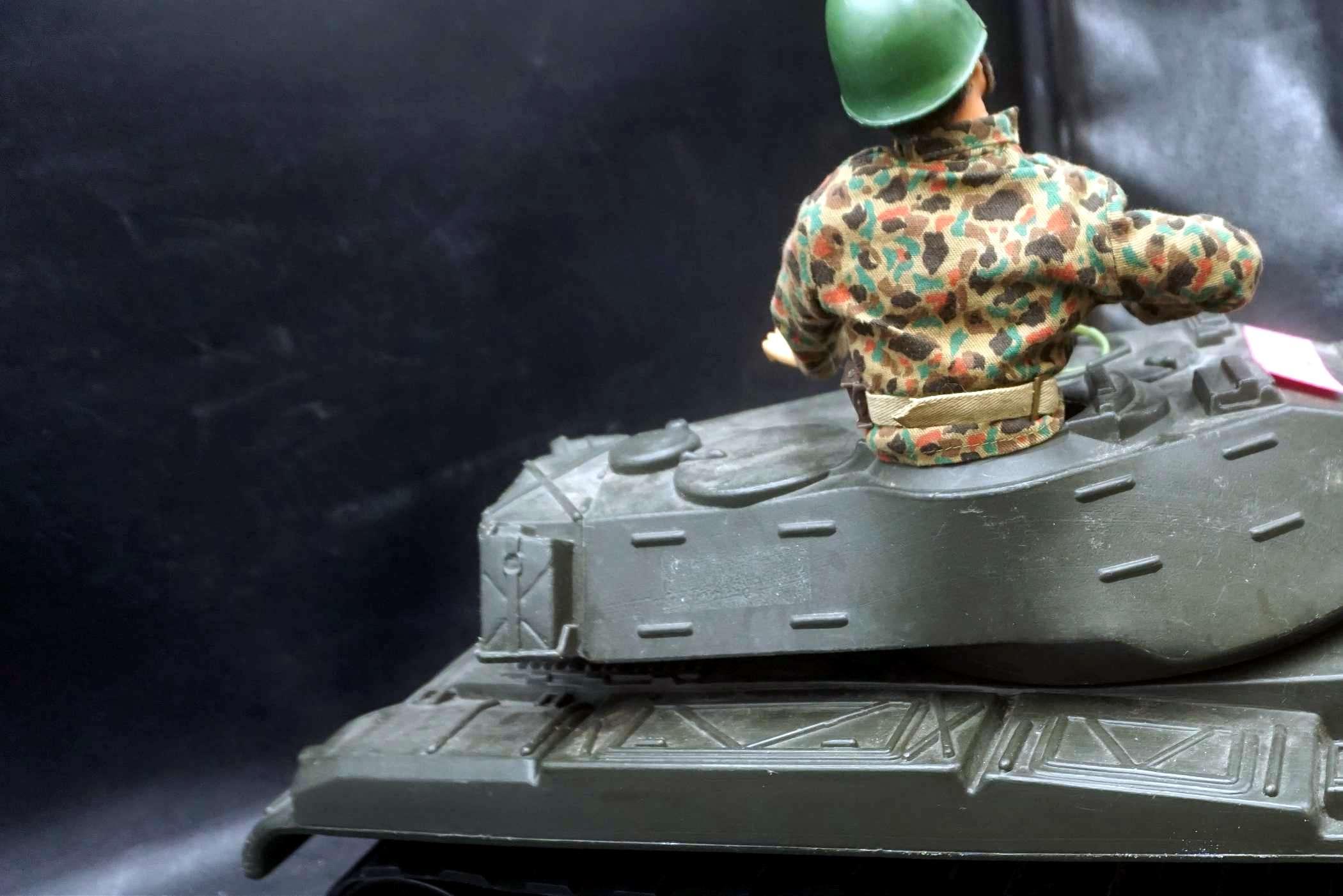 Vintage G.I. Joe Tank & Soldier