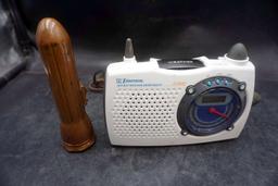 Emerson Instant Weather Radio & Copper Flashlight