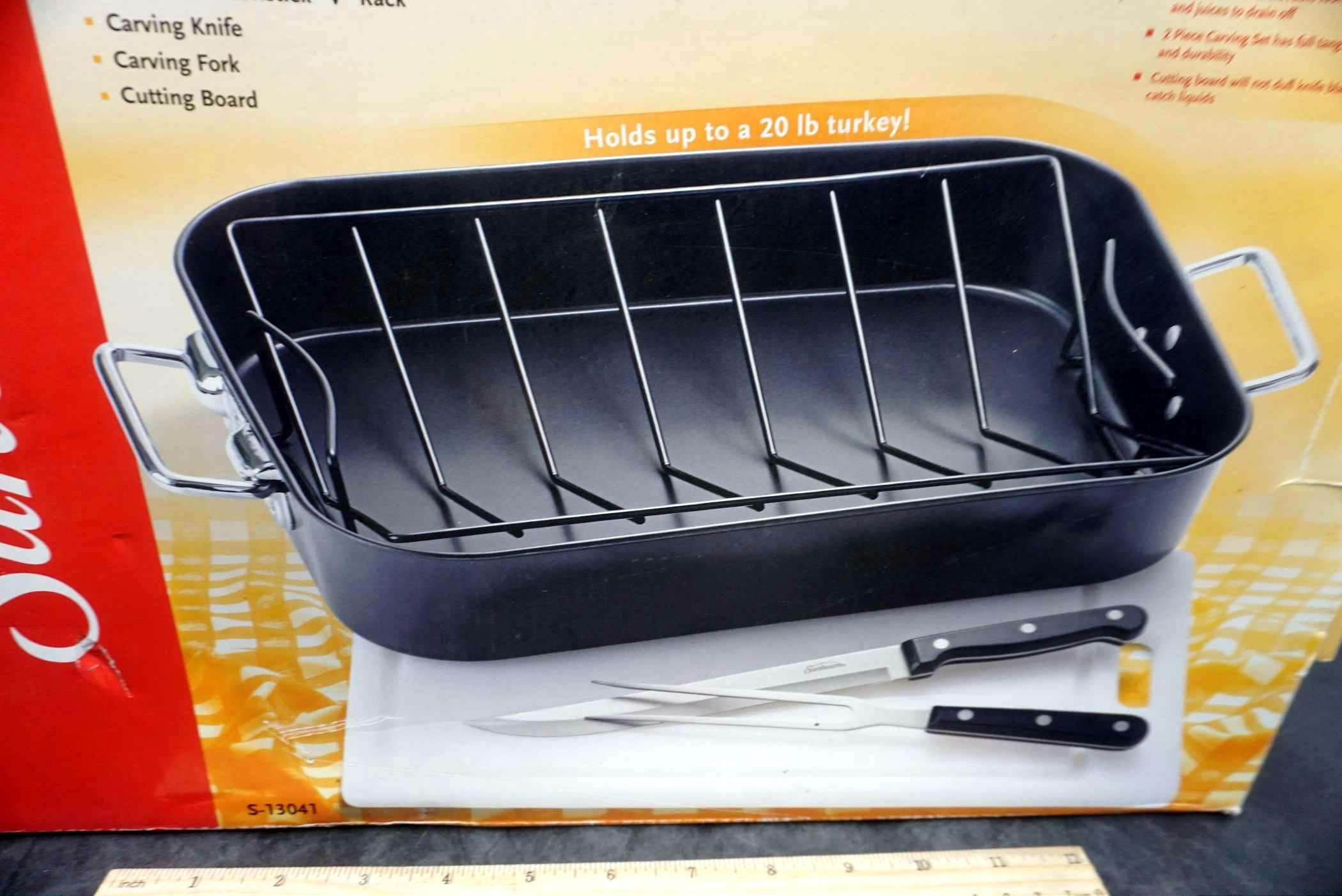 Sunbeam Roasting Pan & Carving Combo