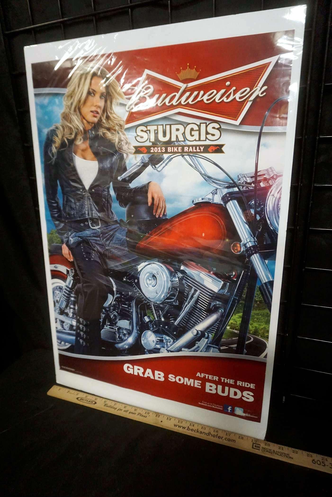 Budweiser Sturgis 2013 Bike Rally Poster
