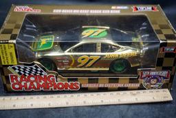 Racing Champions 1:24 Scale Diecast Stock Car Bank #97 John Deere