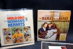 3 Records - Herman'S Hermits, The Mama'S And The Papa'S & The New Seekers