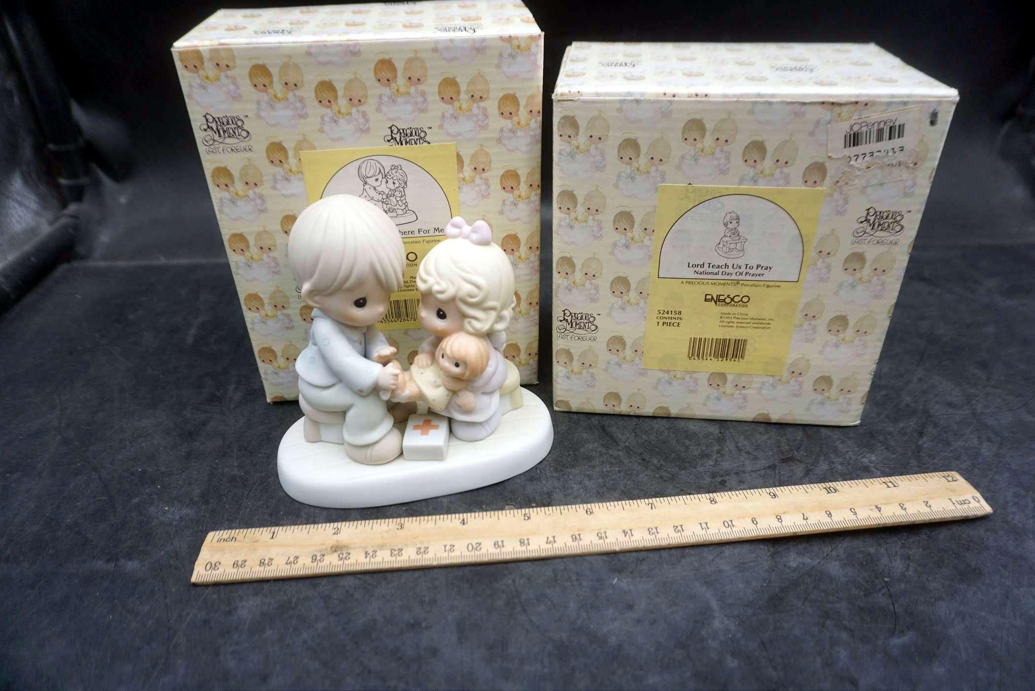 2 - Enesco Precious Moments Figurines