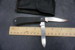 Coleman Western Multi Knife Combo W/ Canvas Case