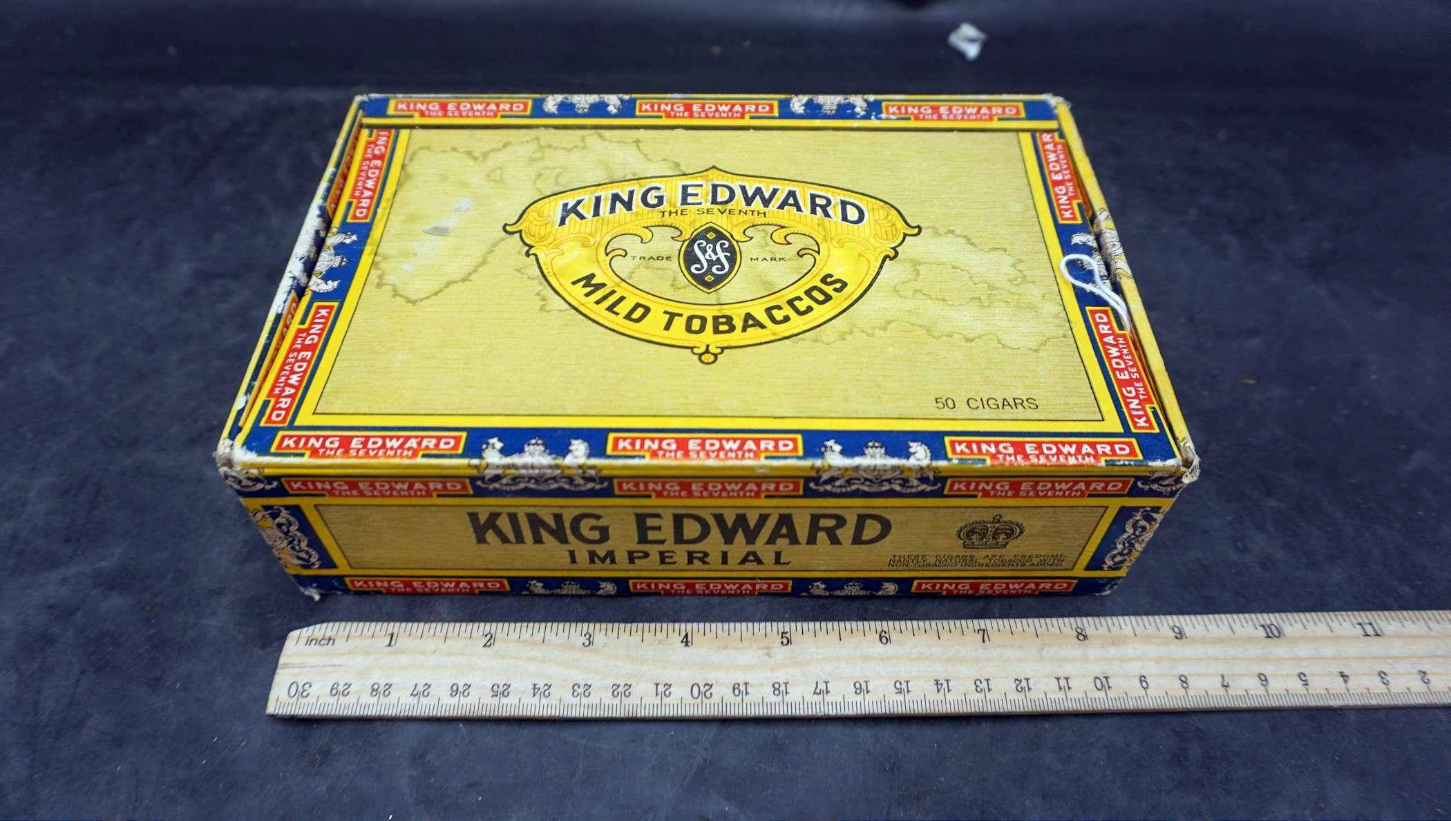 Cigar Boxes - Grenadiers, Dutch Masters, King Edwards & Others